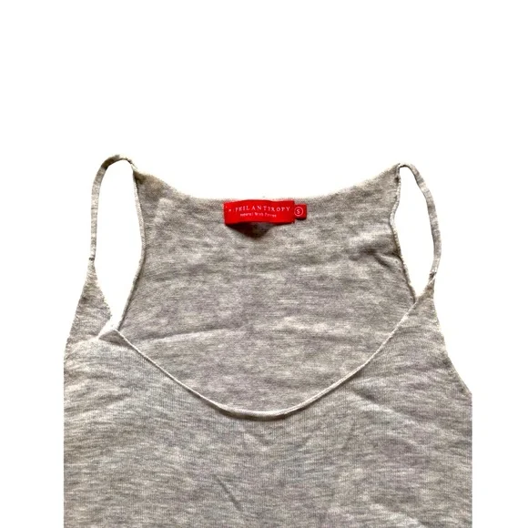 N:Philanthropy Knit Sleeveless Tank Top Women Color Gray Size S - Picture 4 of 6